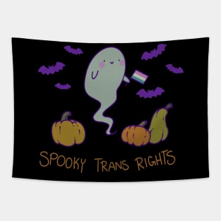 Spooky Trans Rights Tapestry