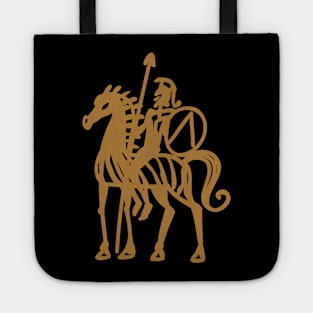 Athenian warrior on horseback Tote