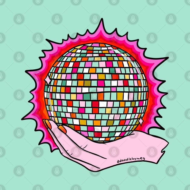 The Holy Disco Ball by Doodle by Meg