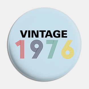 Vintage 1976 Birthday Gift Pin