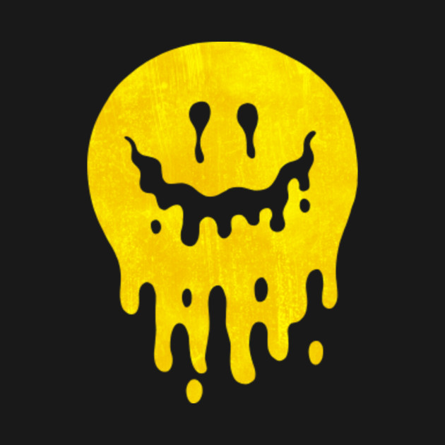 Crazy Melting Smiley Face