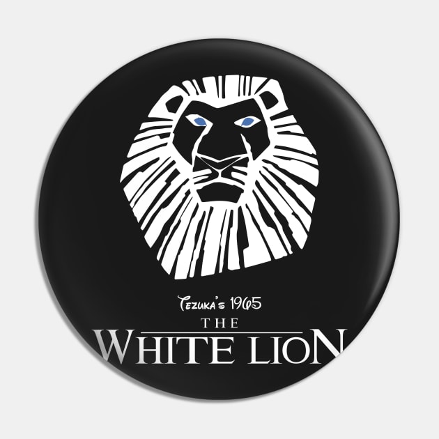 The White Lion Pin by ursulalopez