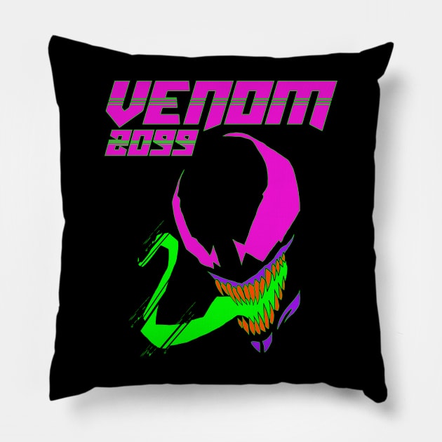 Future Symbiote Pillow by illproxy