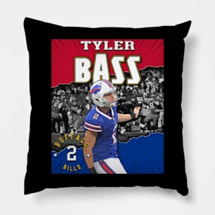 Tyler Bass Pillow