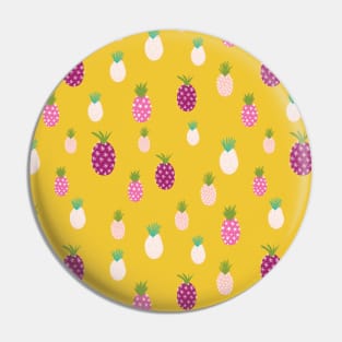 Ditsy Pineapples Pin