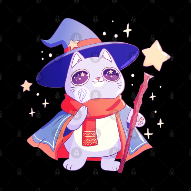 Wizard cat by YaraGold
