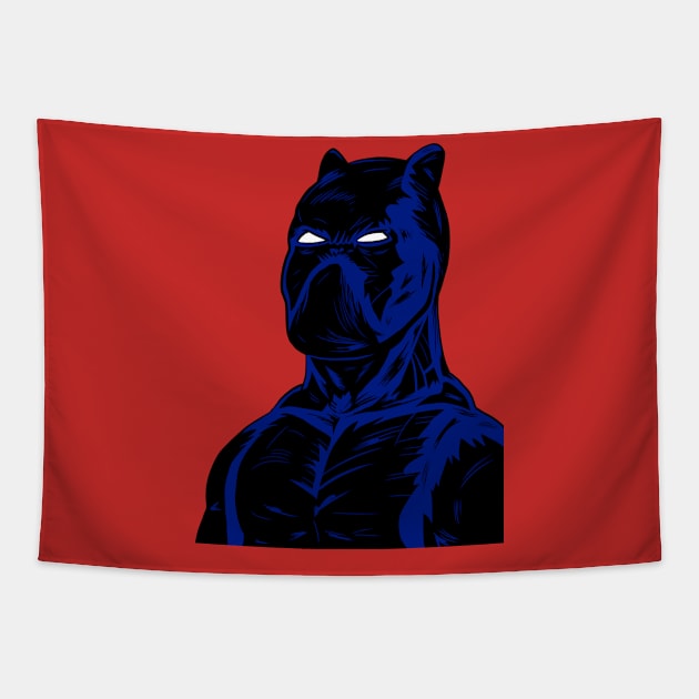 Black Panther Tapestry by Black Snow Comics