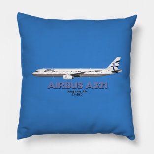 Airbus A321 - Aegean Air Pillow