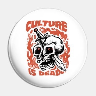 Rebel Culture Skull Pin