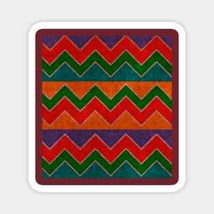 Chevron Pattern 12 Magnet