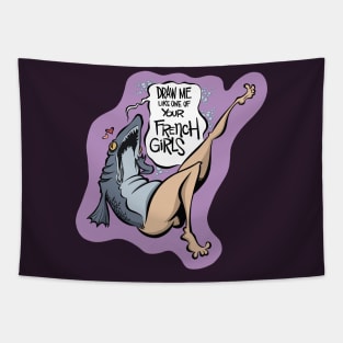 Titanic Mermaid Tapestry