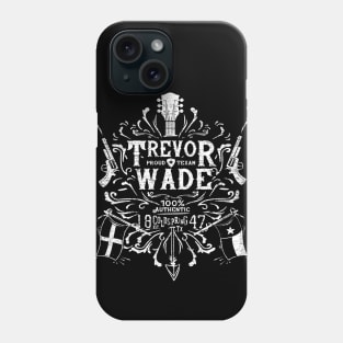 Trevor Wade Musician Crest Phone Case