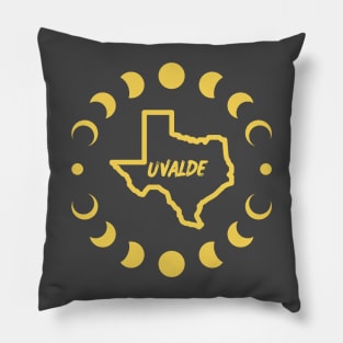 Uvalde Total Solar Eclipse Pillow