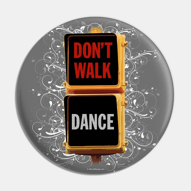 Dance Traffic Signal Pin by eBrushDesign