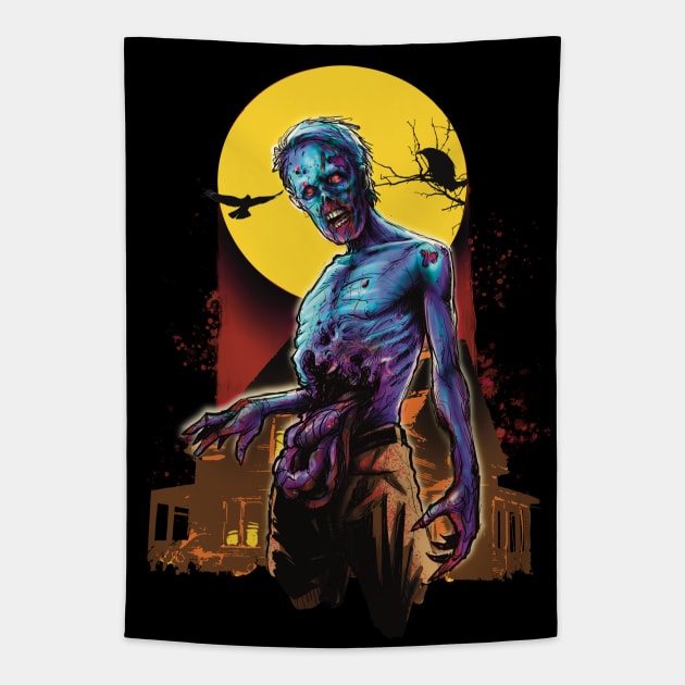 zombie hour Tapestry by Paskalamak