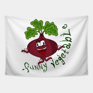 beet-funny vegetable Tapestry