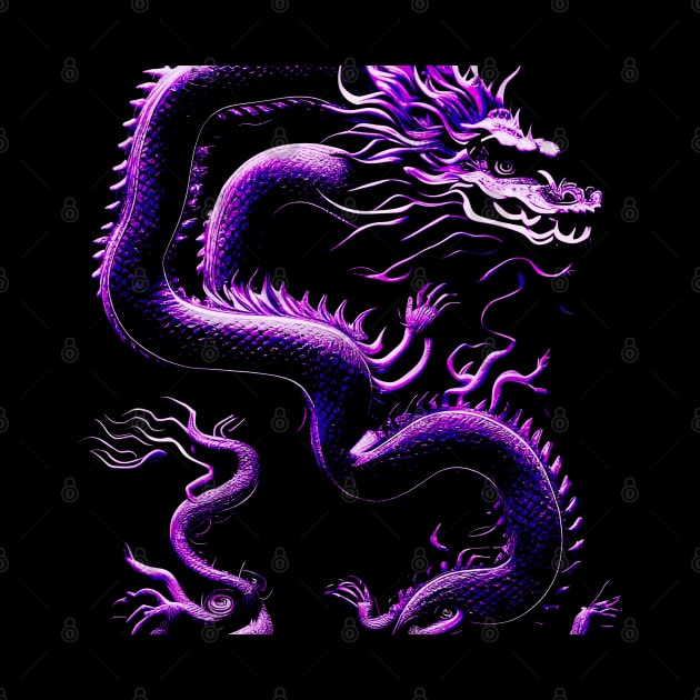 The Dragon Purple by BlakCircleGirl