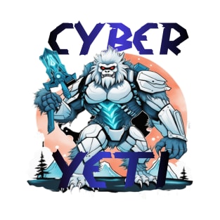 Cyber Yeti Design T-Shirt