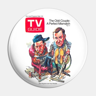 1972 TV Guide Odd Couple cover Pin