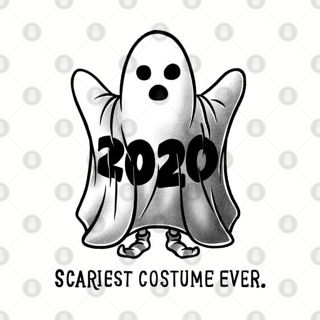 Scariest Costume Ever Funny 2020 Scary Ghost - Light by eduely