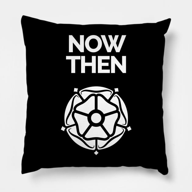 Now Then Yorkshire Rose Pillow by Yorkshire Stuff