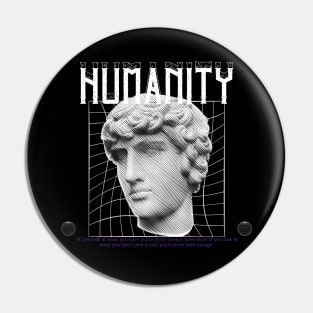 Humanity greek mythology streetwear Pin