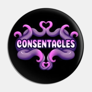 Purple Consentacles Pin