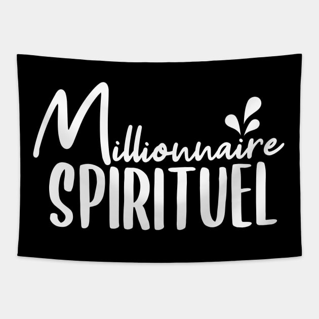 Millionnaire Spirituel Tapestry by BlueZenStudio