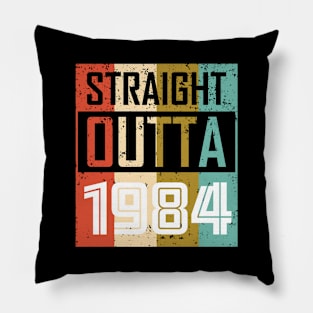 Straight Outta 1984 Pillow