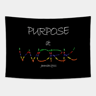 Purpose At Work [Jeremiah 29 11] Tapestry