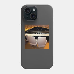 An Artistic Tribute To The Last Boeing 747 Jumbo Jet Being Delivered Phone Case