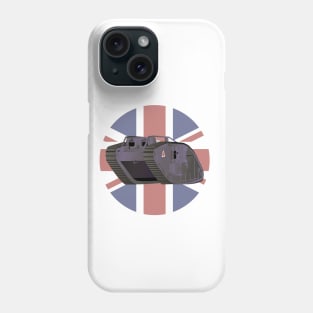 British WW1 Tank Mark IV Phone Case