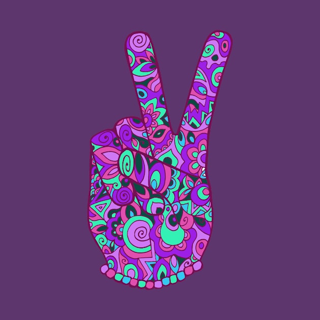 Purple Peace by TimeTravellers