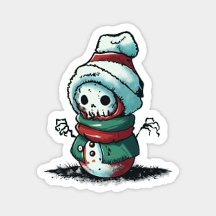 Living Dead Snowman Magnet