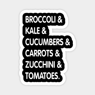 Veggie List Magnet