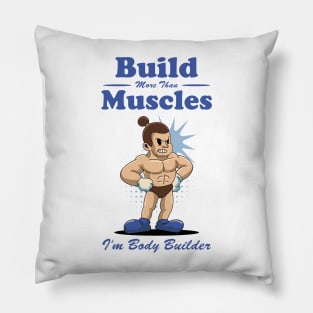 Massive Gains Body Builder Pillow