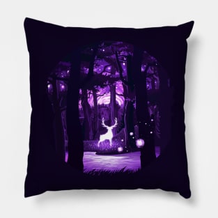 Deer Spirit of the forest Pillow