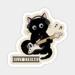 Cat Rock Billy Strings Magnet