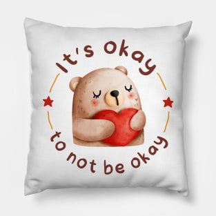 it's okay to not be okay Pillow