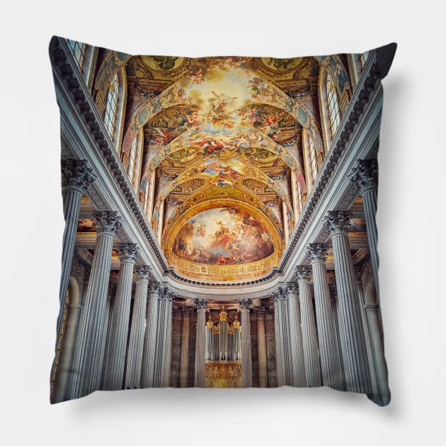 The Royal Chapel Pillow by psychoshadow