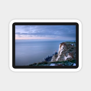 View over Beachy Head at sunrise in January Magnet