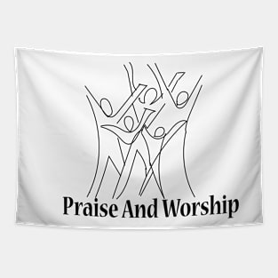 Praise And Worship Tapestry