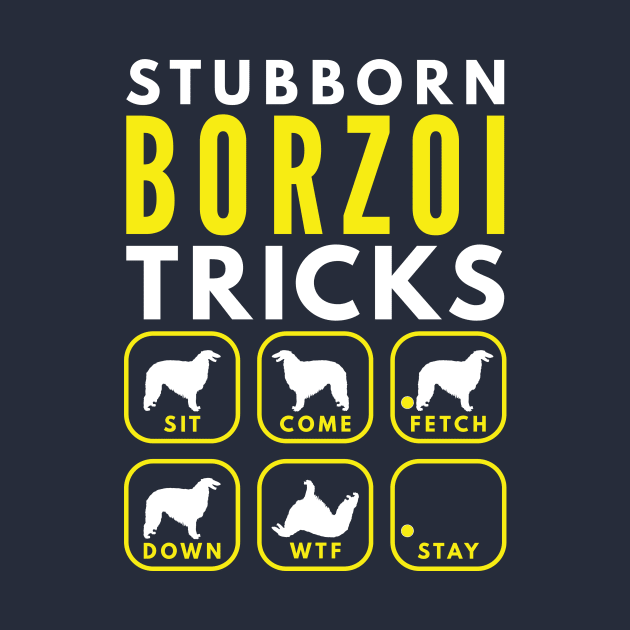 Stubborn Borzoi Tricks - Dog Training by DoggyStyles