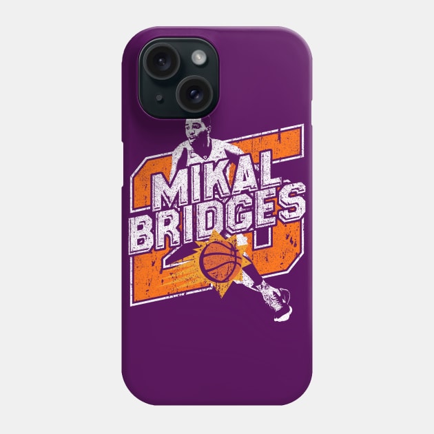 Mikal Bridges Phone Case by huckblade