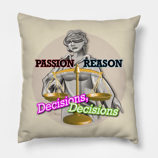 Justice Decision Pillow by NN Tease