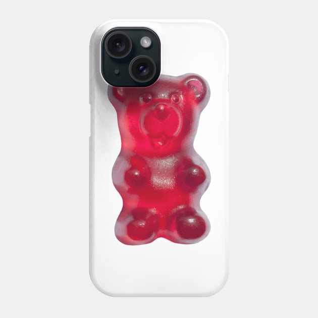 gummy bear (red) Phone Case by mystudiocreate