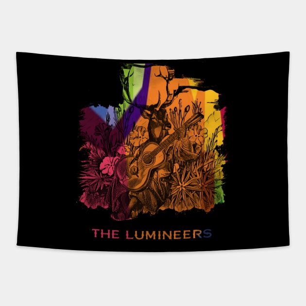 The Lumineers - Wpap Vintage Tapestry by Hi.Nawi