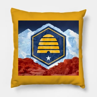 Utah State Flag Pillow