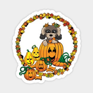 Walnut Loves Fall! Magnet