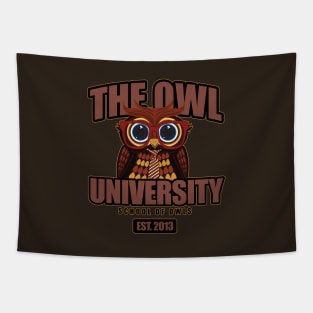 Owl University Tapestry